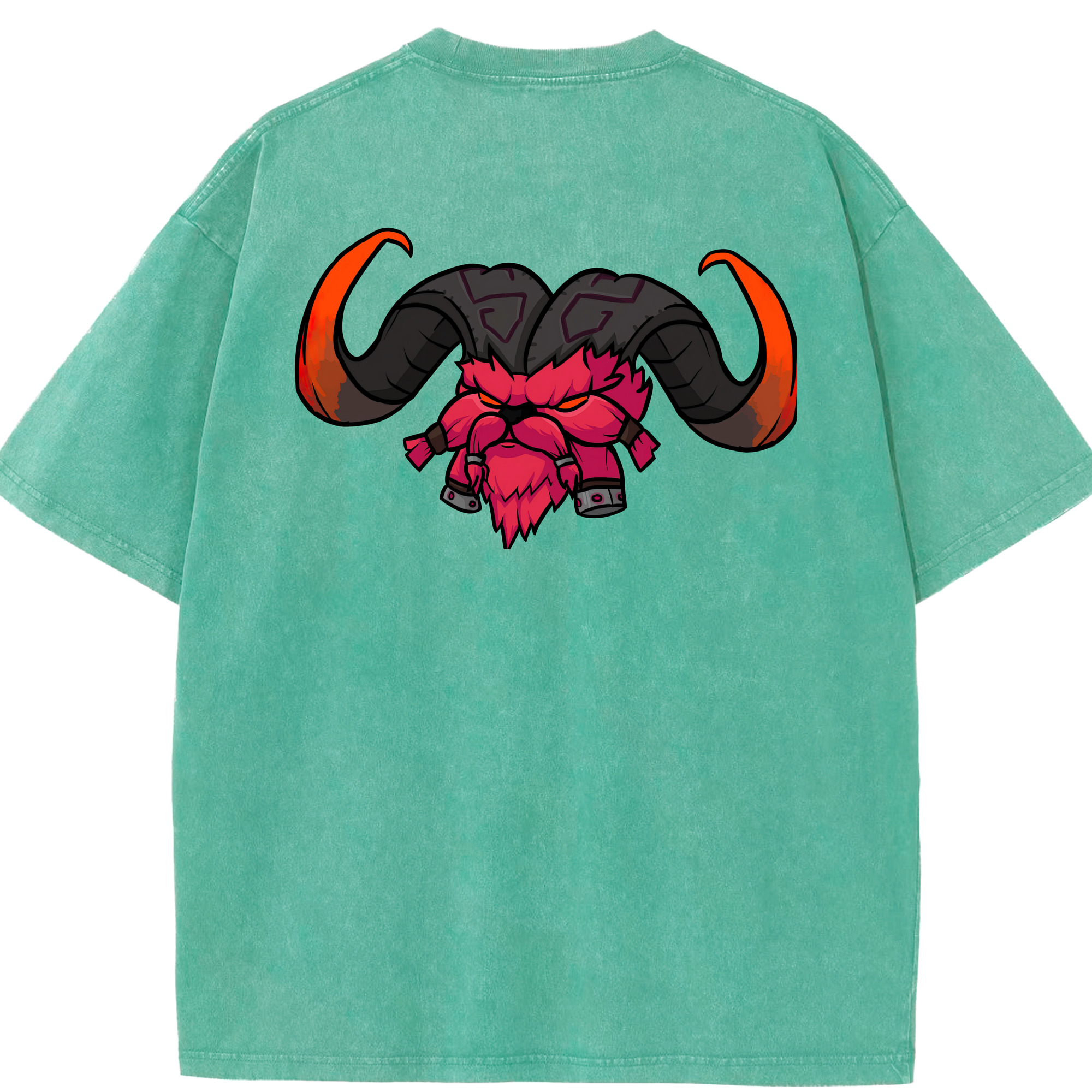 リーグ・オブ・レジェンド League of Legends LOL 綿100% ヴィンテージ風 半袖Tシャツ（背面プリント）
